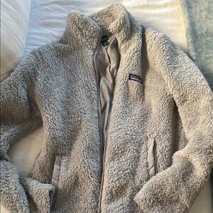 Patagonia Light Gray Sherpa Jacket